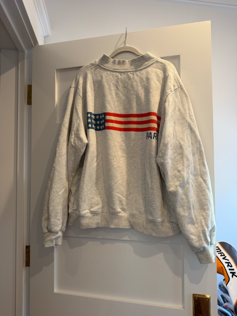 Parke Coastal Flag 1/4 Zip Mockneck - Picture 9 of 14